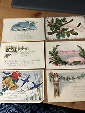Lot of 20 Vintage Happy New Year Postcards.  Beautiful variety. picture