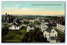 c1910's General View Old Orchard Showing Town Hall Old Orchard Maine ME Postcard picture