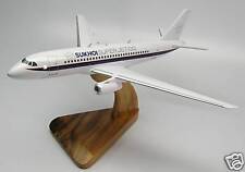 Superjet-100 Sukhoi Airplane Desktop Wood Model Small New picture