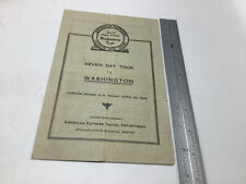 original vtg: DOVER NH; HS washington tour; 1929 american express (i show all) picture