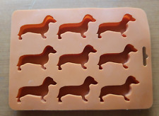 Silicone MOLD Dachsund DOG Weiners Hot dogs Ice Cube Candy Chocolate Jello mold picture