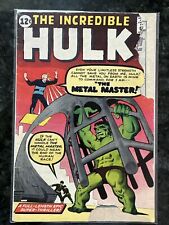 Incredible Hulk #6 1963 Marvel Comic Book 1st App Teen Brigade & Metal Master picture