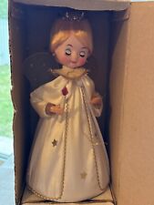 Vintage 1960s SEARS Musical Revolving CHRISTMAS ANGEL IOB Silent Night RARE Find picture