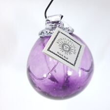 Kitras Art Glass Witch Ball Purple 5