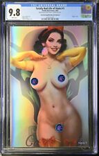 Totally Rad Life Of Violet #1 Milf White Foil Edition G CGC 9.8 Shikarii [JU7] picture