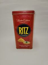 Vintage RITZ CRACKERS Nabisco Tin Can 1987 Limited Edition  picture