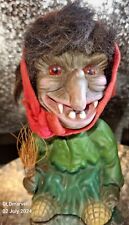 HEICO 1960 Vintage Bobble head Witch Troll Nodder Germany  picture