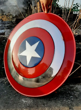 Medieval Captain America Shield 24 Inch X-Max America Shield Metal Prop Replice picture