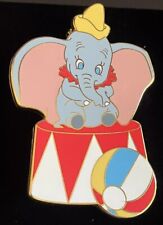 RARE JUMBO Disney Shopping Pin Dumbo Circus Beach Ball LE 300 HTF NOC picture