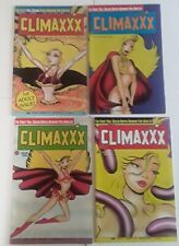 CLIMAXXX #1, 2, 3, 4 AIRCEL Comics 91 Color HTF Complete 4 Book Lot/Run picture