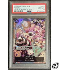 PSA 10 Perona Alt Art Japanese Wings of Captain OP06-093 TCG One Piece Card #62 picture