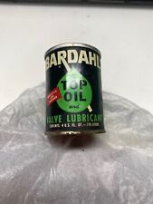 Original Vintage Bardahl Top Oil and Valve Lubricant Full 4 Ounce Can picture