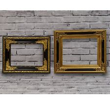 Ca. 1920-1950 Set of 2 old wooden frames dimensions: 11.4 x 9 in inside picture