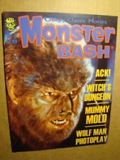 MONSTER BASH 9 *NM+ 9.6* ACKERMAN WITCH'S DUNGEON MUMMY WOLF MAN FAMOUS MONTERS picture