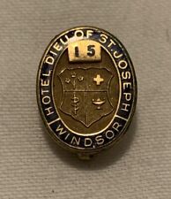 Vintage Hotel Dieu Of St. Joseph’s Windsor Hospital Pin (Ontario, Canada) picture