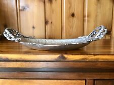 Vintage Rodney Kent Hammered Aluminum Tulip Tray 404 Hand Wrought Creations picture