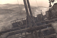 1941 WW2 Around Cape of Good Hope Africa Original Photo Deck MS Sobieski Ship picture