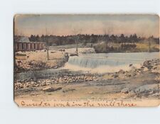 Postcard Falls At R. I. Worsted Co., Stafford Springs, Connecticut picture