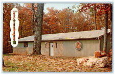 c1960's Lone Scout Memory Lodge WD Boyce Building New London NC Postcard picture