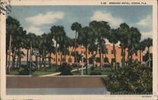 1938 Brevard Hotel,Cocoa,Fla.,FL Florida Florida Post Card Co. Linen Postcard picture