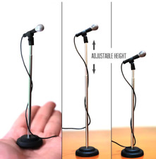 AXE HEAVEN Miniature Microphone & Stand - Adjustable Height, MI-MIC-01 picture