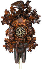 cuckoo clock black forest 8 day original german  Black Forest hand carved picture