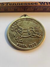 Antique Korean Imperial Postal Pass Horsing Permit from Bob Hope Christmas Show picture