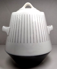 Vintage Flare Ware Cookie Jar MCM Atomic Mid Century Kitchen Canister Hall China picture