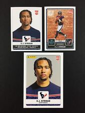 C.J. Stroud Rookie Lot 3 Stickers And Card Panini NFL 2023 2024 (24) #183 #559 #72 picture