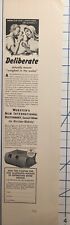 Webster's New International Dictionary Deliberate Vintage Print Ad 1942 picture