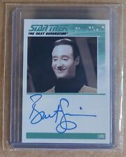 Star Trek TNG  Season 1 Autograph  Brent Spiner as LORE.  (RARE) picture