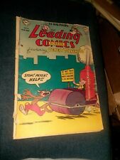 LEADING SCREEN COMICS #50 dc comics 1951 PETER PORKCHOPS golden age funny animal picture
