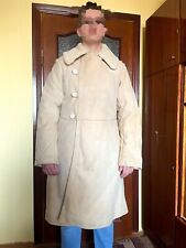 NEW Winter Tulup Original Sheepskin black Size 50 Soviet Army Officer Bekesha picture