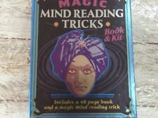 Magic Mind Reading Tricks - Book & Kit by Mud Puddle - 2013 Ed - Complete & NICE picture