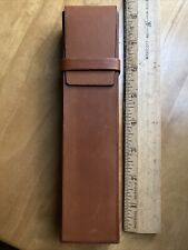 Pierre Cote France - Cognac Calfskin Leather Cigar case, 2 slot - Hermes Related picture