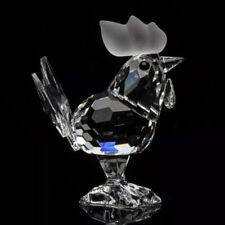 Swarovski Crystal Clear Frosted Rooster 014497 Original Small Figurine Animal picture