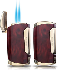 Torch Lighter Double Jet Flame Lighter (2PCS Brown) picture