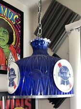 Vintage Pabst Blue Ribbon Beer Hanging Lamp Light picture