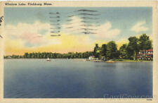 1949 Fitchburg,MA Whalom Lake Worcester County Massachusetts Linen Postcard picture