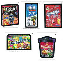 May Week 3 - - 2020 Wacky Packages Weekly Series - - 5 Card Base Set Puzzle Back picture