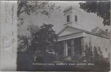 Congregational Church East Granby Connecticut 1906 RPPC Postcard picture