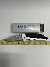Dakota Outdoor Cutlery Single Blade Folding Pocket Knife New picture