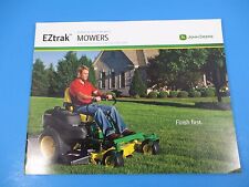Original John Deere Sales Brochure EZtrak Residential Zero Turn Radius Mow M1344 picture