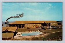 Port Angeles WA-Washington, Bayshore Inn, Advertising, Vintage Postcard picture