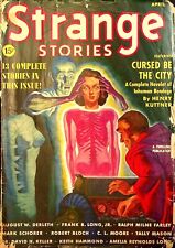 Strange Stories Pulp Apr 1939 Vol. 1 #2 GD picture