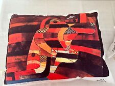 Vintage Ege Art Line Cushions 1980’s (Rare Find) Paul Klee “Lovers” 1920 picture