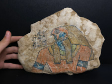 Ancient Egyptian Rock of Egyptian HORUS the Egyptian Falcon God picture