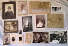 16 Antique Cabinet Card Carte De Visite CDV Tintype People Photo Photographs picture