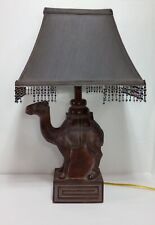 Vintage Camel Table Lamp Resin *Read Description* picture