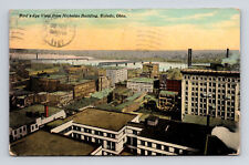 c1911 DB Postcard Toledo OH Ohio Bird's Eye From Nicholas Building picture